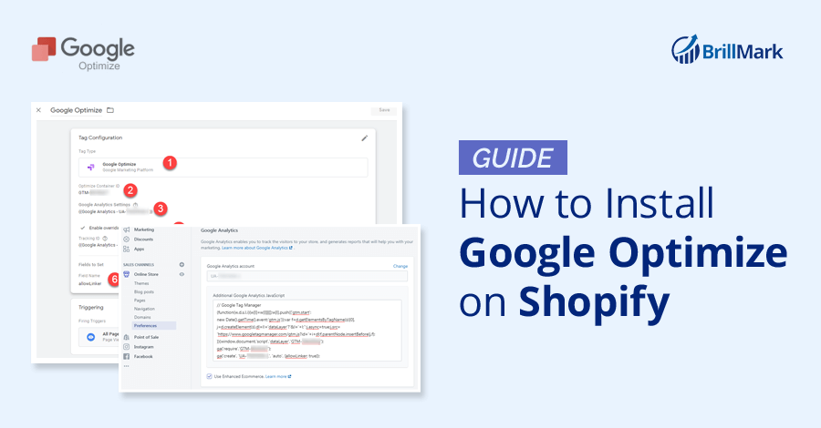 How to Install Google Optimize on Shopify - BrillMark