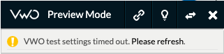 VWO Preview Mode