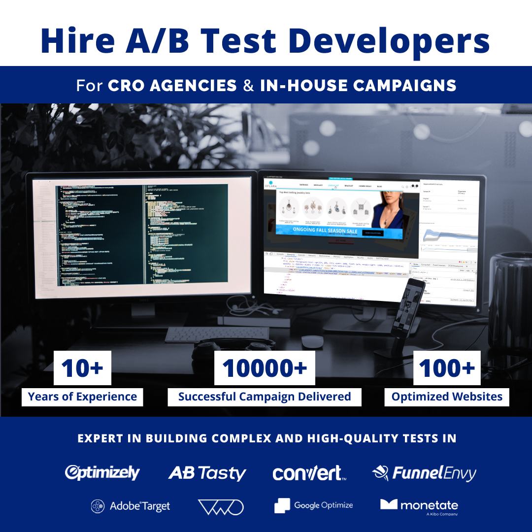 Hire A/B Test Developers