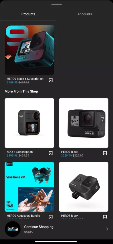 Integrating Instagram - Products