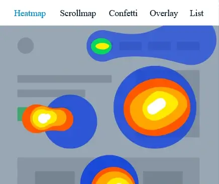 Crazy Egg: Heatmaps