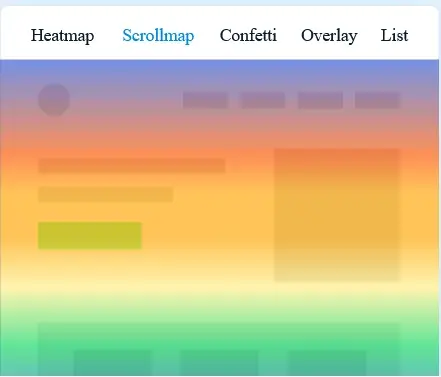 Crazy Egg: Scrollmaps