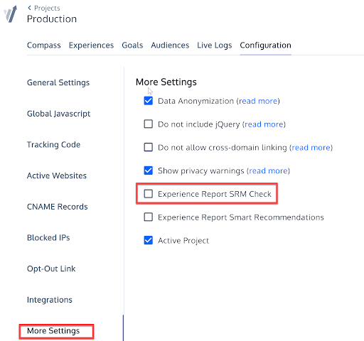 Convert Experience: Sample Ratio - Brillmark