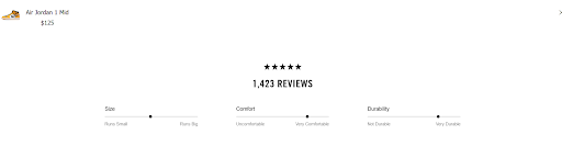 High converting product pages: Review Example - Brillmark