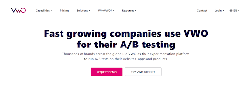 Best A/B testing tools 2023: VWO - Brillmark