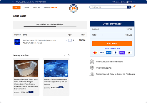 Cart Page Layout new