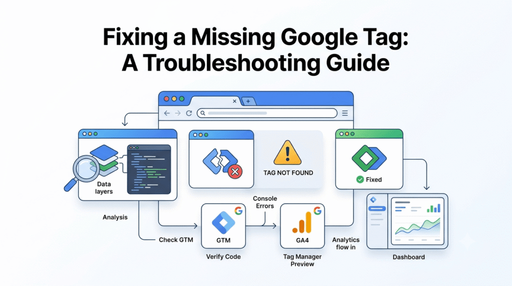 missing Google tag